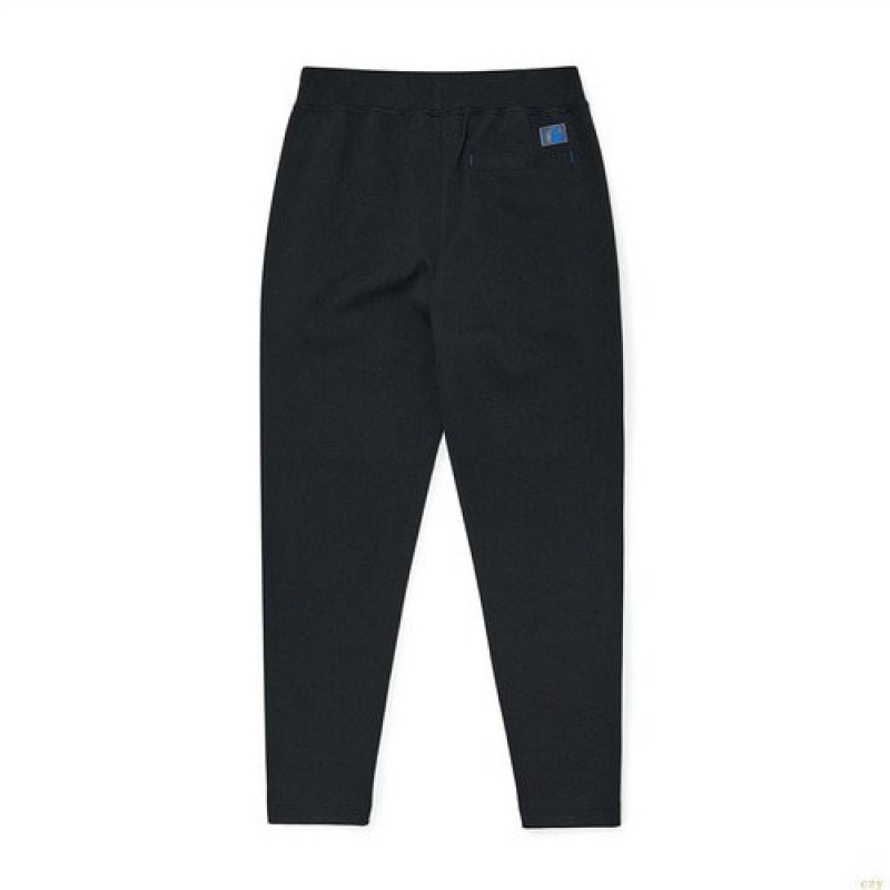 Pantalons Décontractés MLB Men`athleisure Double-sideslifit Foot Loose New York Yankees Vetement Noir | 1635XULCJ