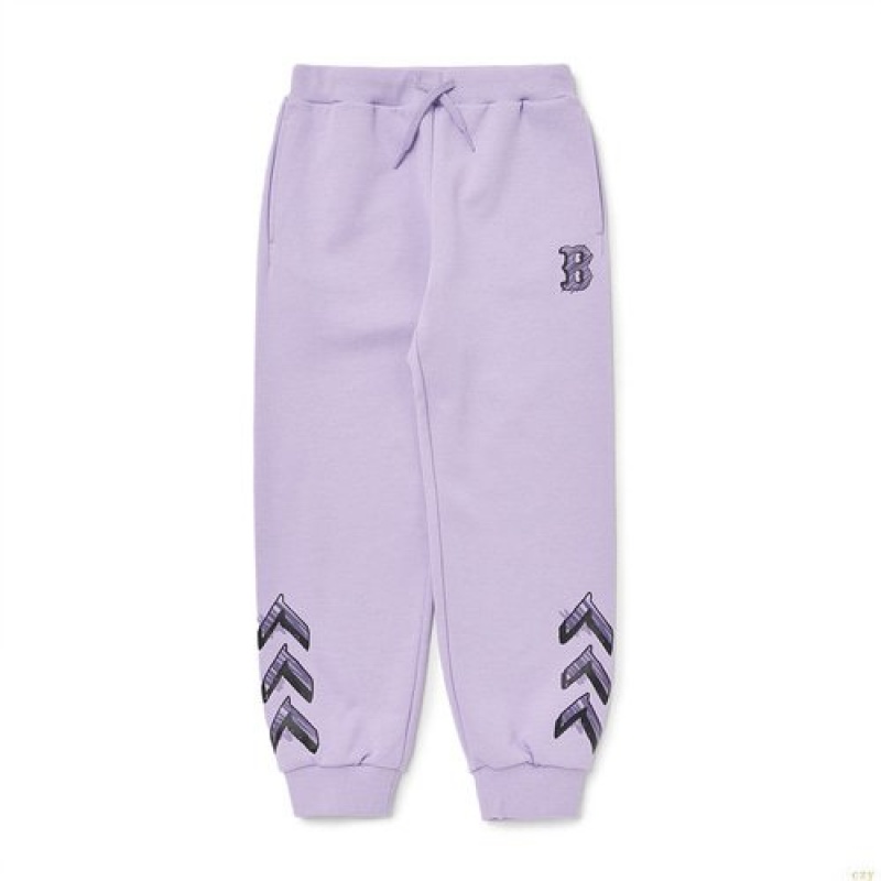 Pantalons Décontractés MLB Seamball Boston Redsox Enfant Violette | 0269MFUYI