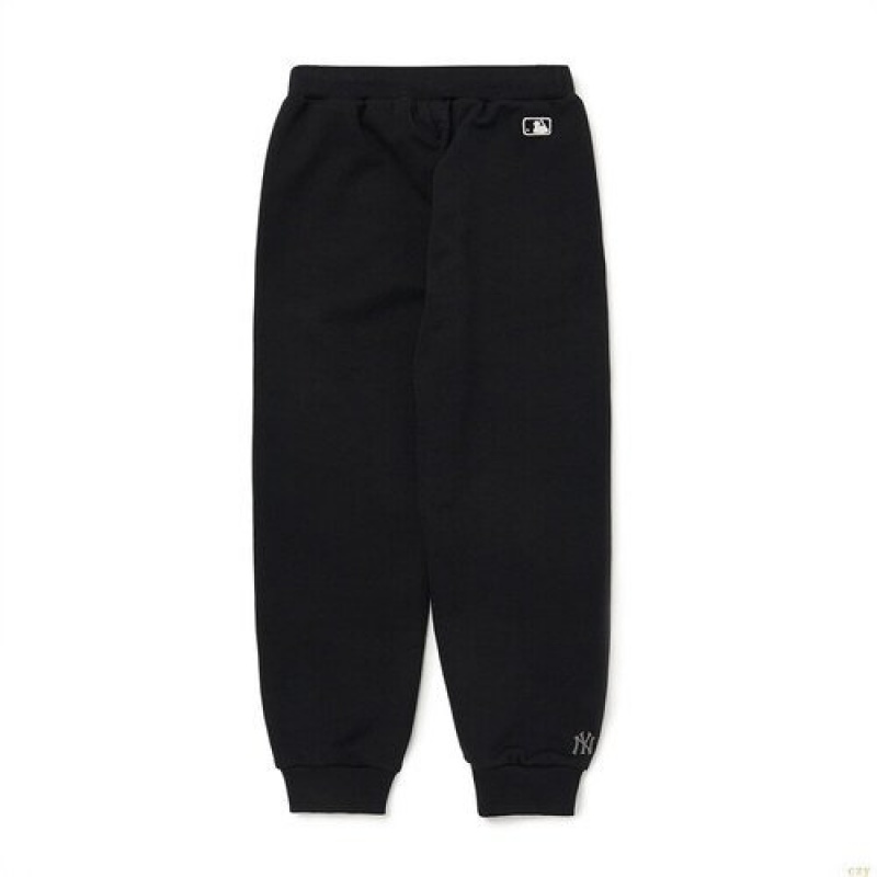 Pantalons Décontractés MLB Seamball New York Yankees Enfant Noir | 6871RMAQV