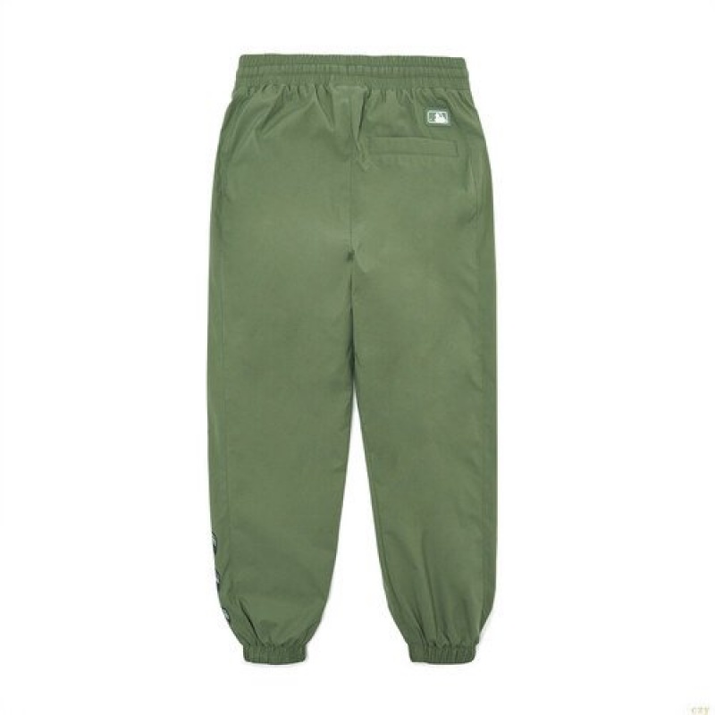 Pantalons Décontractés MLB Seamball Woven Boston Redsox Enfant Vert Olive | 7348WCXYK