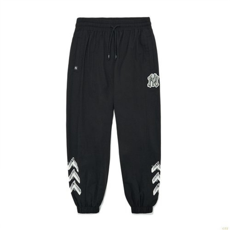 Pantalons Décontractés MLB Seamball Woven New York Yankees Enfant Noir | 3694AVENB