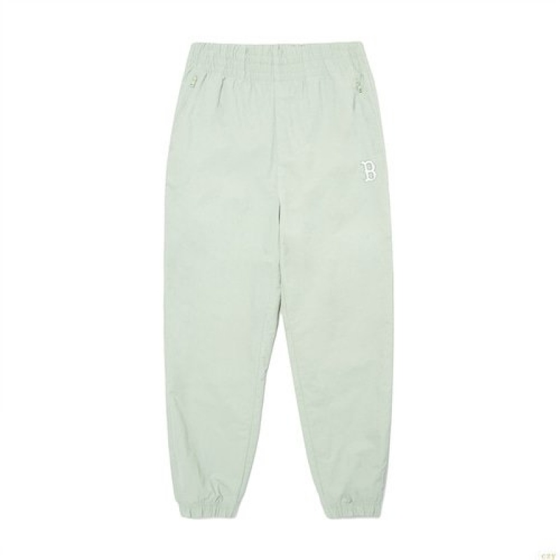 Pantalons Décontractés MLB Wmbasic Woven (Seup) Boston Redsox Vetement Turquoise | 9645HAYNC