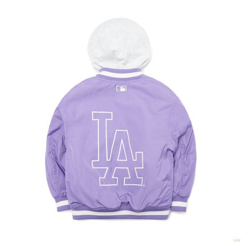 Pulls MLB Basic Biglogo Thinsulatela Dodgers Enfant Violette | 5742EHRGF