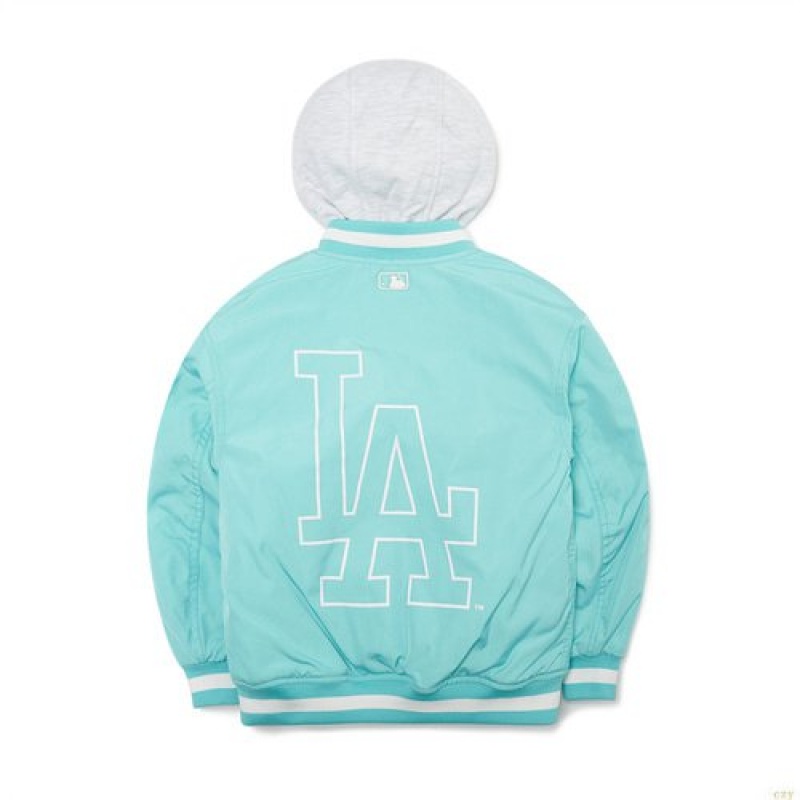 Pulls MLB Basic Biglogo Thinsulatela Dodgers Enfant Turquoise | 2631PQIEY