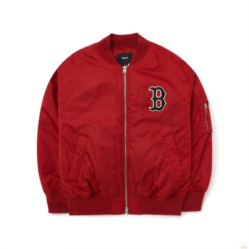 Pulls MLB Basic Mediulogo Woven Padde Baseball Boston Redsox Vetement Rouge | 8097XCIQK