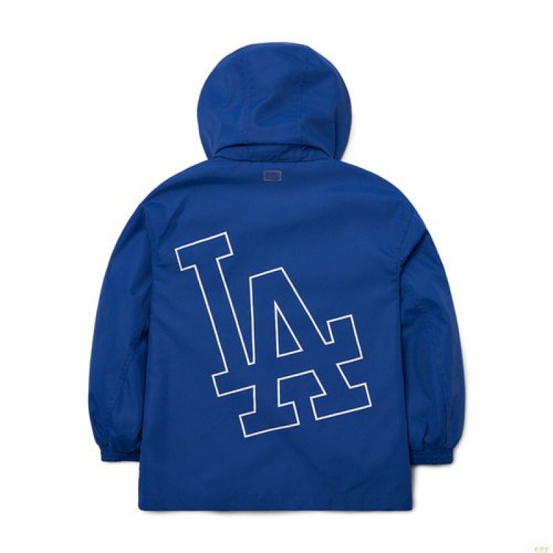 Pulls MLB Basic Megalogo Detachable Coach La Dodgers Enfant Bleu | 1273VXDLN