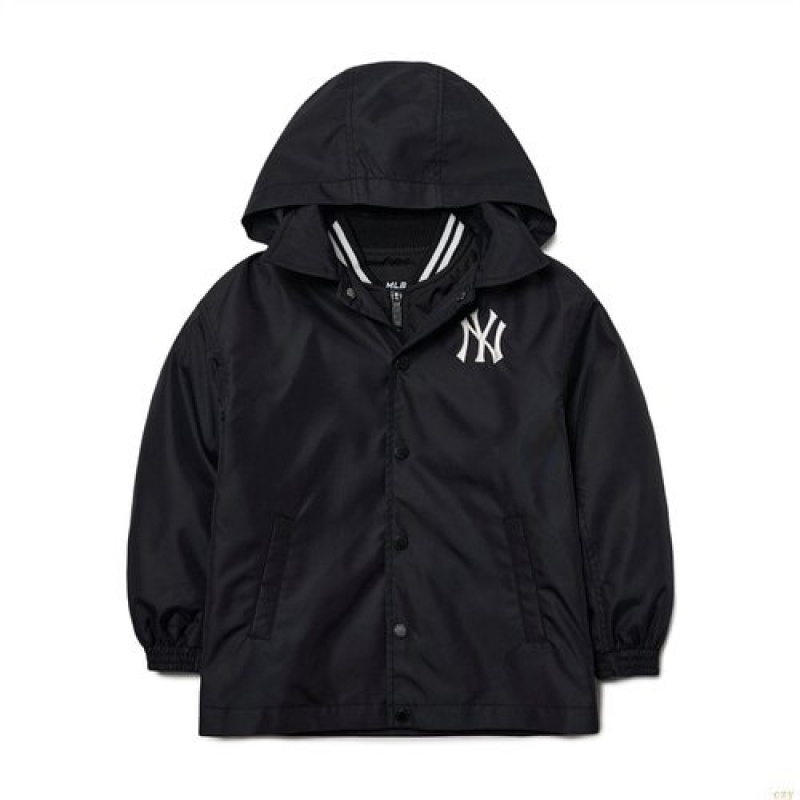 Pulls MLB Basic Megalogo Detachable Coach New York Yankees Enfant Noir | 3460GPTBW