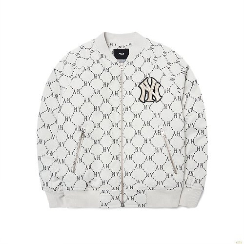 Pulls MLB Dia Monogra All Overjacquar Baseball New York Yankees Vetement Blanche | 0846HIDEK