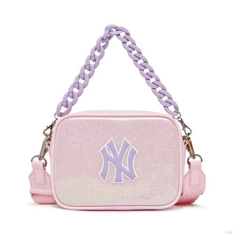 Sacs Crossbody MLB Like New York Yankees Accessoires Rose | 7832BAMOZ