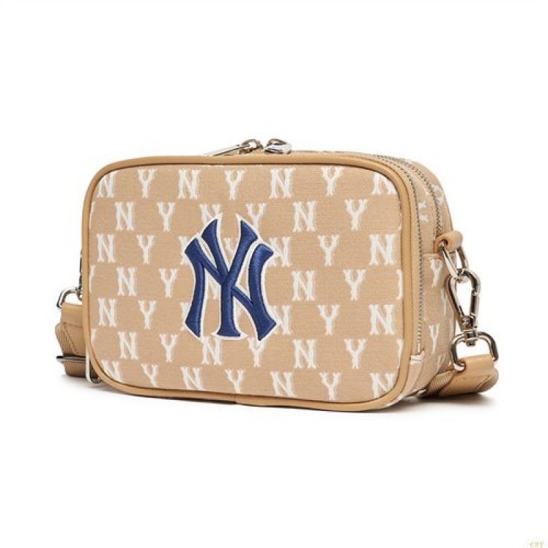 Sacs Crossbody MLB Monogra Min New York Yankees Accessoires Kaki | 4870IVBTN