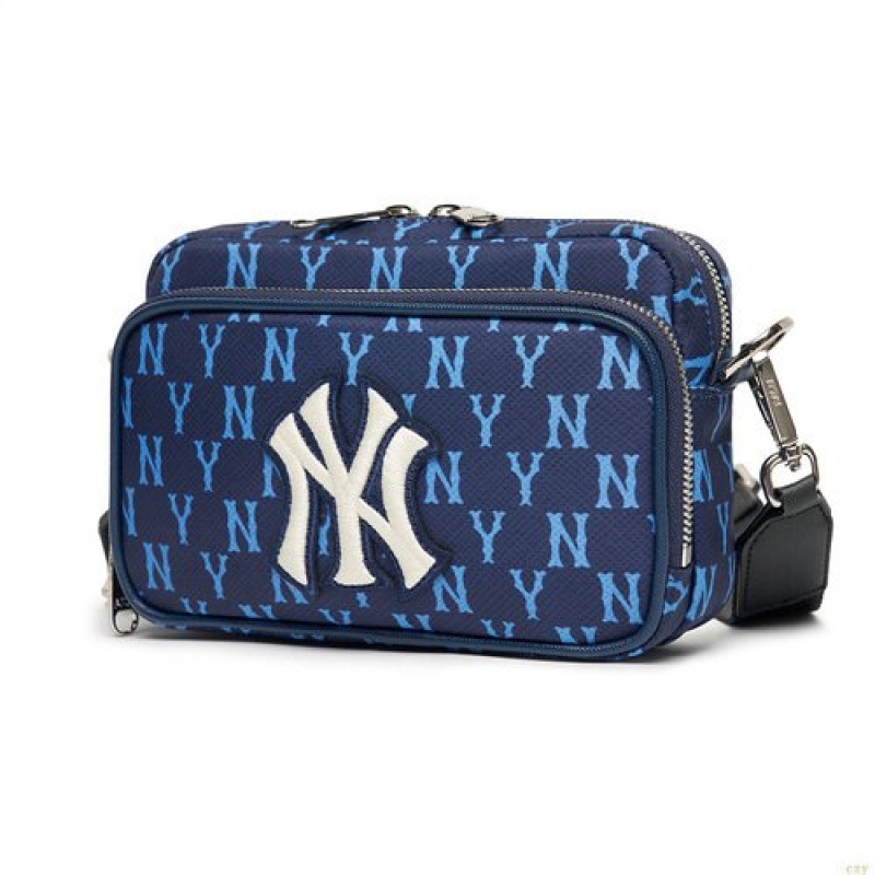 Sacs Crossbody MLB Monogra Min New York Yankees Accessoires Bleu Foncé | 6403BSRVY