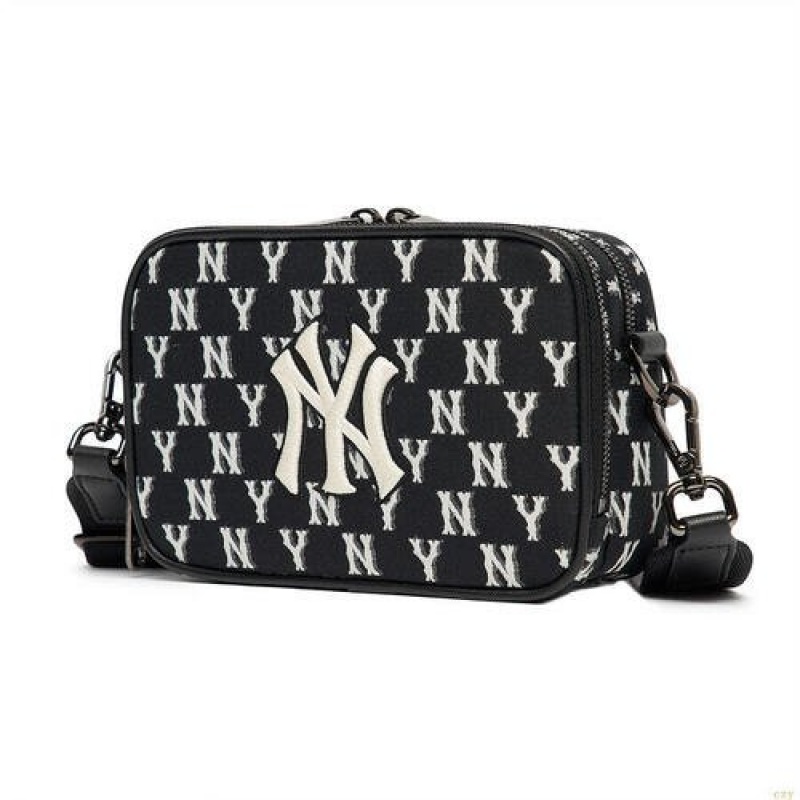 Sacs Crossbody MLB Monogra Min New York Yankees Accessoires Noir Blanche | 0562GJPXO