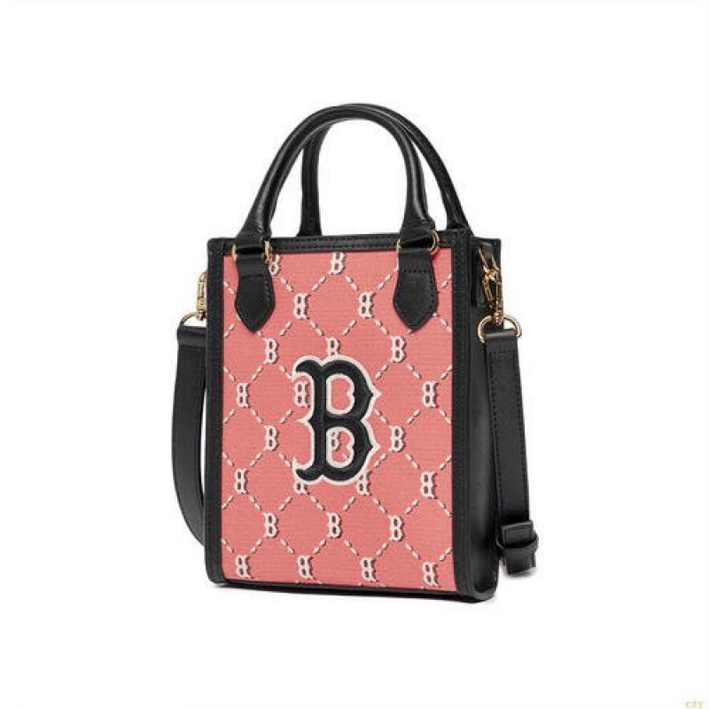 Sacs Fourre Tout MLB Dia Monogra Jq Min Boston Redsox Accessoires Rose | 4653LAPZX