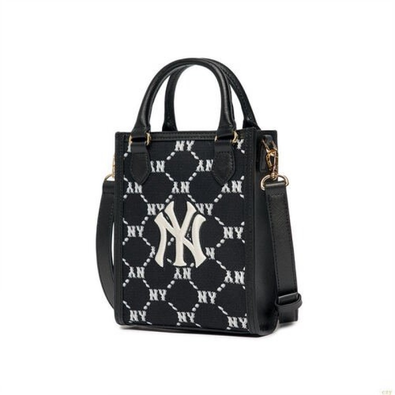 Sacs Fourre Tout MLB Dia Monogra Jq Min New York Yankees Accessoires Noir | 9815UHOKQ