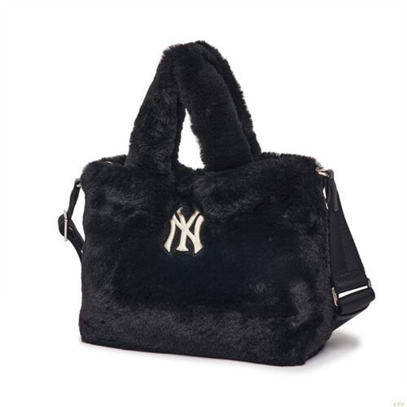 Sacs Fourre Tout MLB Wmbasic Fur Fleece New York Yankees Accessoires Noir | 6829KEILF