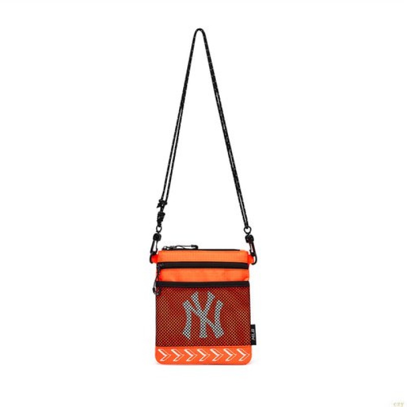 Sacs MLB 3seamball Drawstraininging New York Yankees Accessoires Orange | 5043UAQRJ