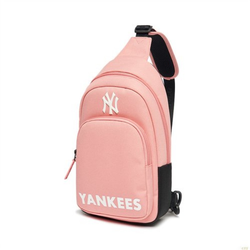 Sacs MLB Basic Brides New York Yankees Accessoires Rose | 7623FMIUY