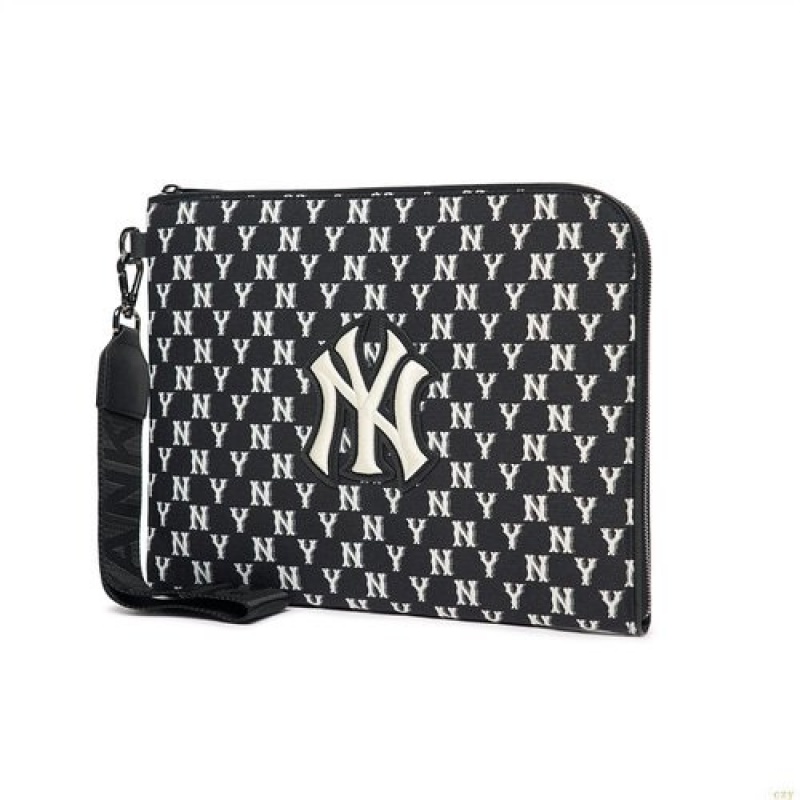 Sacs MLB Monogra Digital Device Pouch New York Yankees Accessoires Noir | 3269QHNCD