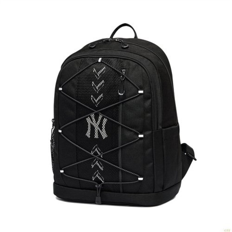 Sacs À Dos MLB 3logo Straininging New York Yankees Accessoires Noir | 1429RHTQE