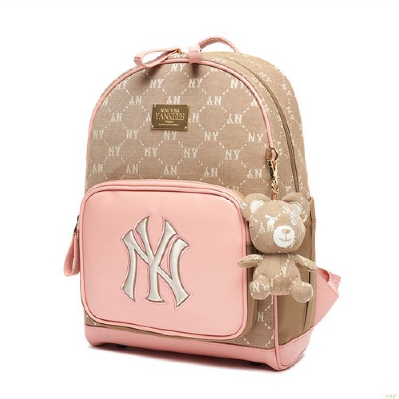 Sacs À Dos MLB Dia Monogra New York Yankees Accessoires Kaki | 2503VUGRI