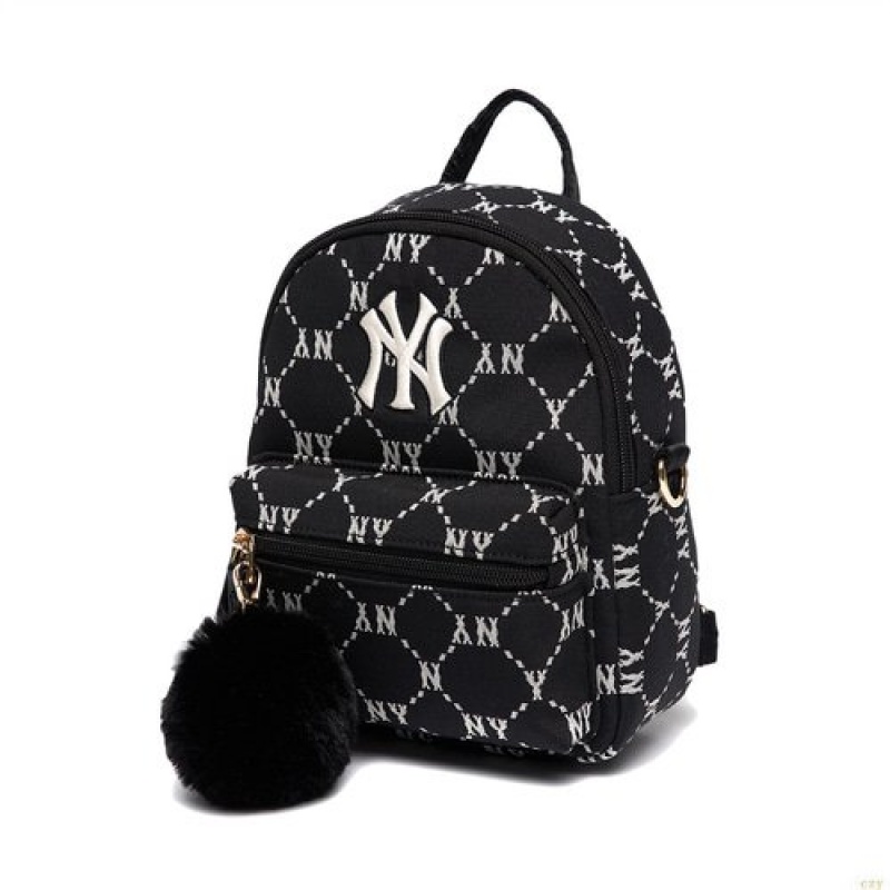 Sacs À Dos MLB Monogra Min New York Yankees Accessoires Noir | 7829GTWIL