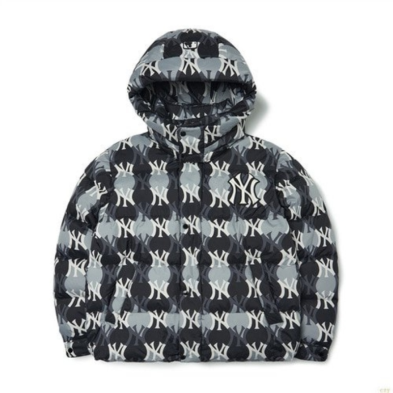 Sweat a Capuche MLB Argyle Monogra All Over Hoodedown New York Yankees Vetement Multicolore | 4890ACDHZ