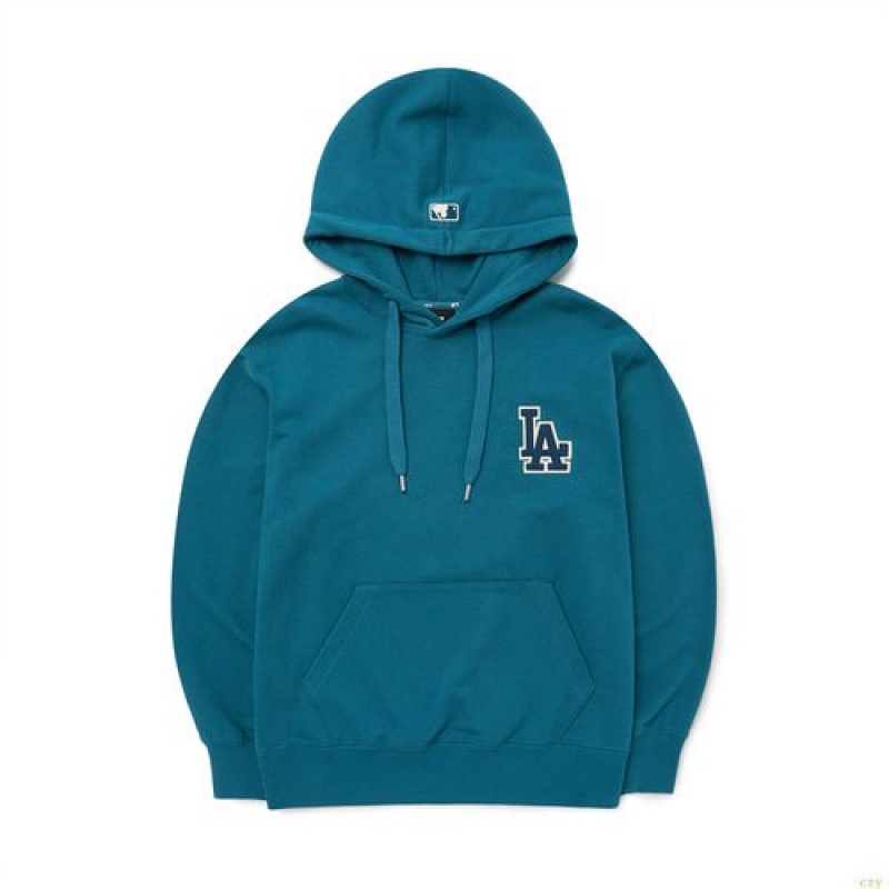 Sweat a Capuche MLB Basic Mediulogo Overfit La Dodgers Vetement Bleu | 0657UEHRI