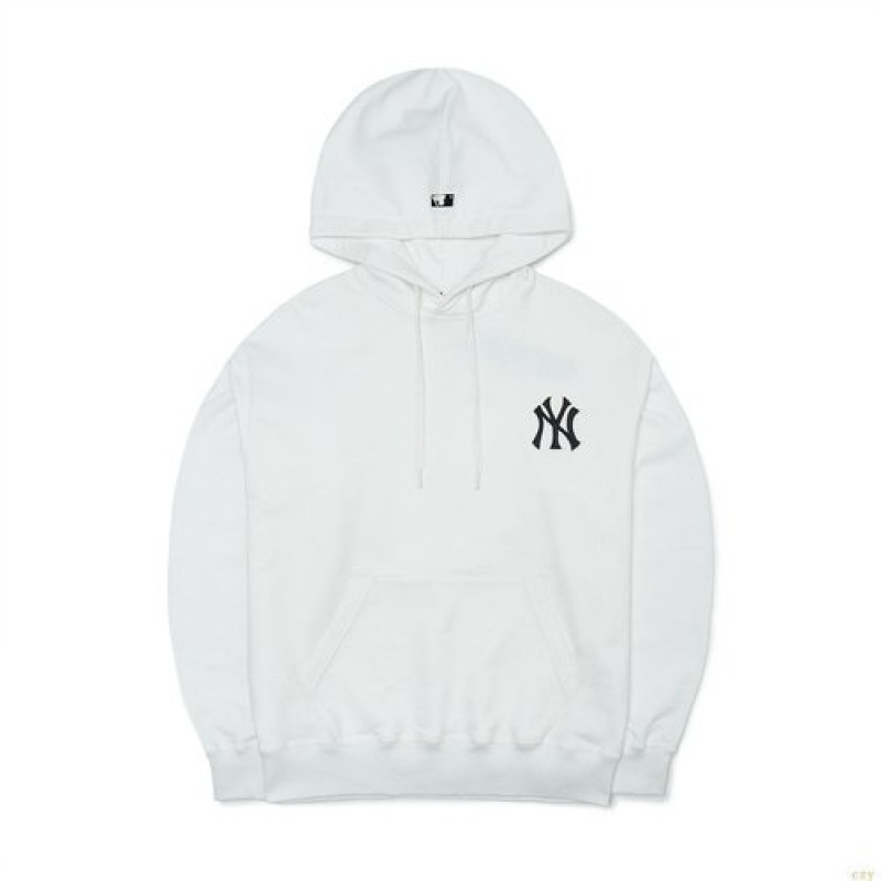 Sweat a Capuche MLB Illusion Mega Overfit New York Yankees Vetement Blanche | 2158GPNOM