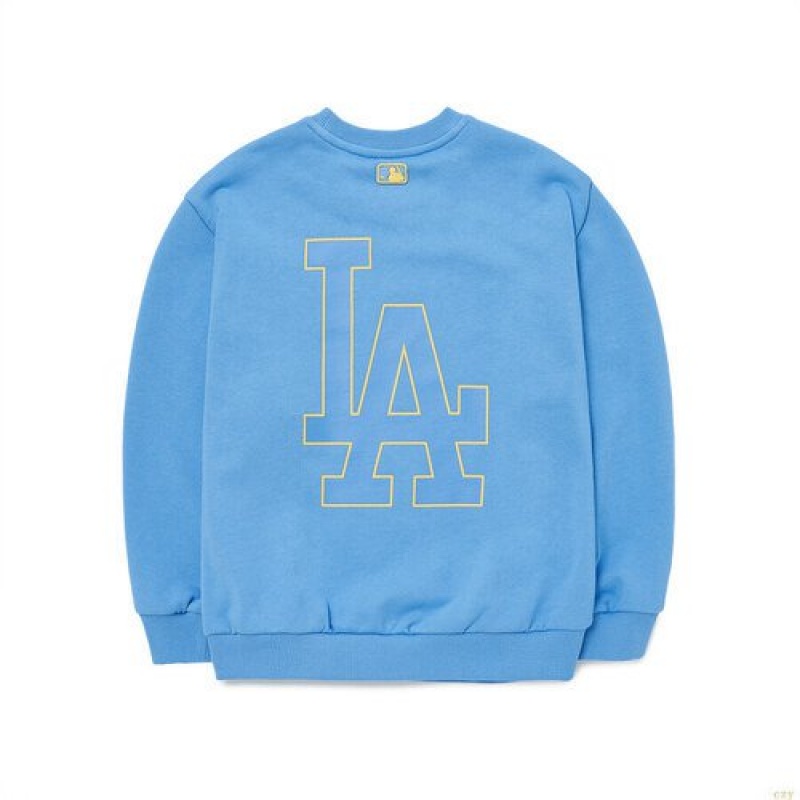 Sweats MLB Basic Big Logo La Dodgers Enfant Bleu | 3594HSWJK