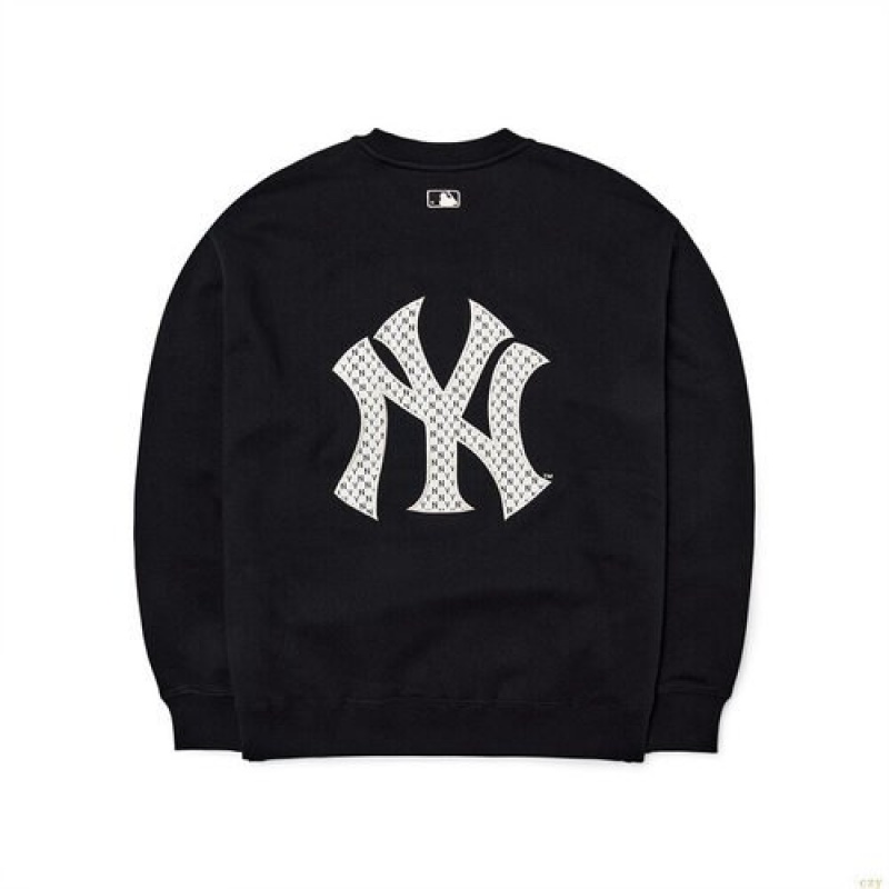 Sweats MLB Classiche Monogra Big Logo Overfit New York Yankees Vetement Noir | 8506NALVC