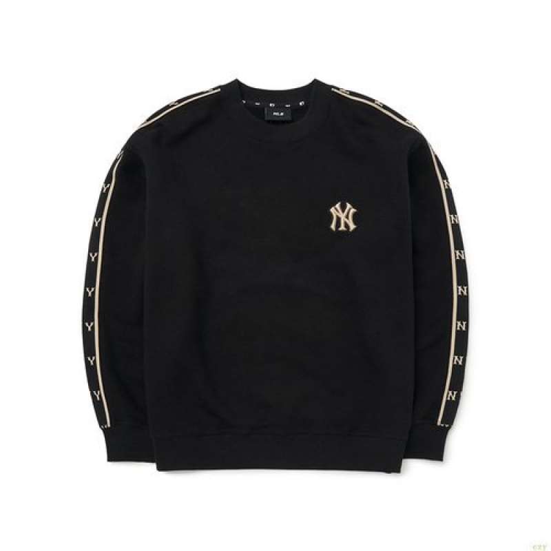 Sweats MLB Dia Monogra Tape Overfit New York Yankees Vetement Noir | 8942ZBIOH