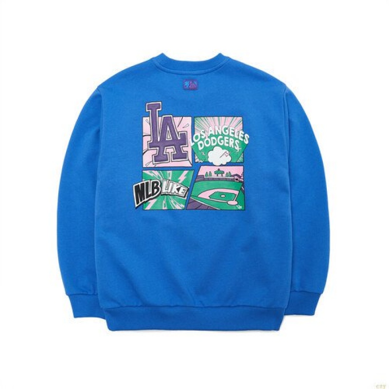 Sweats MLB Like Cartoon La Dodgers Enfant Bleu | 6157SULWV