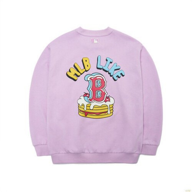 Sweats MLB Like Dessert Boston Redsox Enfant Violette | 2583PWHSF