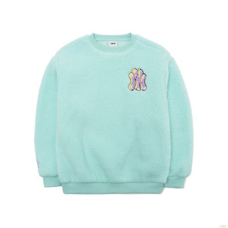 Sweats MLB Like Fleece New York Yankees Enfant Turquoise | 9680TAZKM