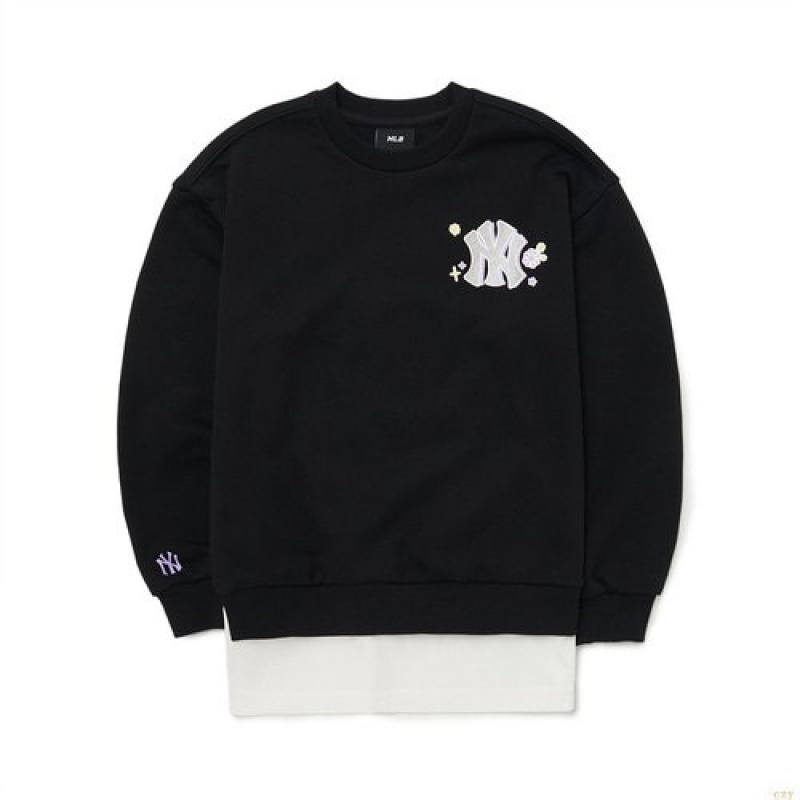 Sweats MLB Like Layer New York Yankees Enfant Noir | 8952TZUVC