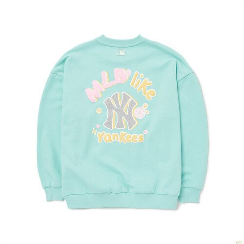 Sweats MLB Like New York Yankees Enfant Turquoise | 5349UIPJW