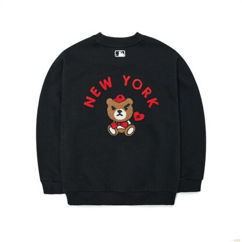 Sweats MLB Megabear Heart Balloon New York Yankees Enfant Noir | 0624FEMHA