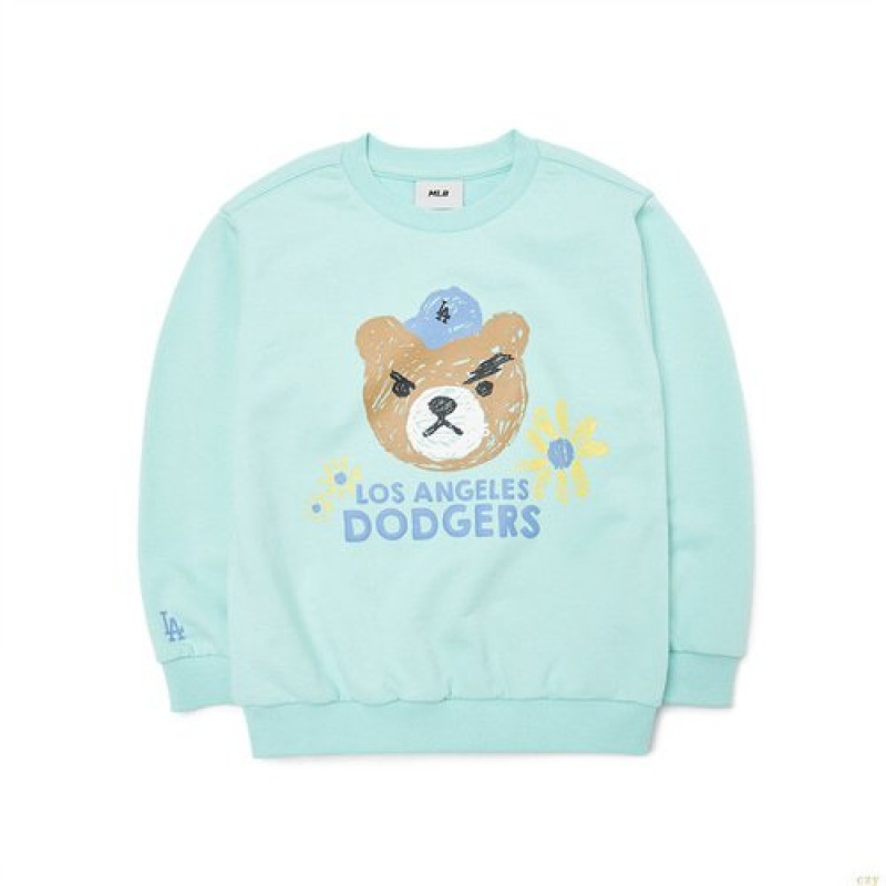 Sweats MLB Megabear La Dodgers Enfant Vert Clair | 7694LRSIF