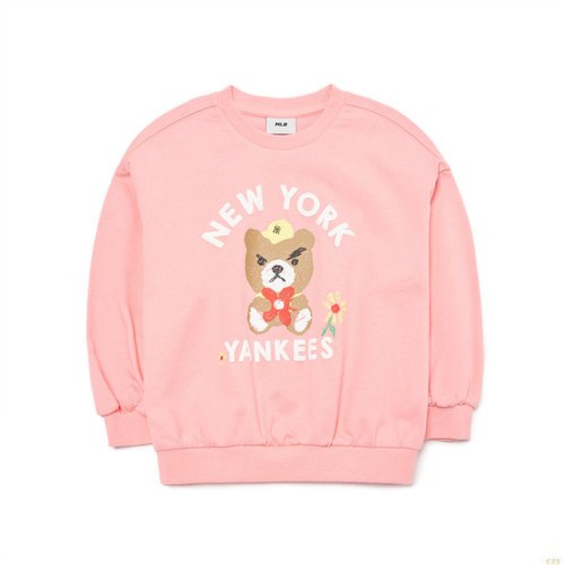 Sweats MLB Megabear New York Yankees Enfant Rose | 9576FNQSC