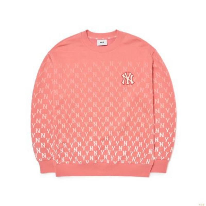 Sweats MLB Monogra Gradation Allover Overfit New York Yankees Vetement Rose | 8413YTHIV