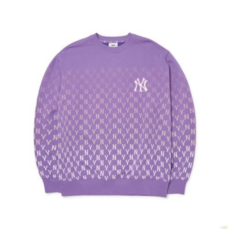 Sweats MLB Monogra Gradation Allover Overfit New York Yankees Vetement Violette | 9751QJVMP