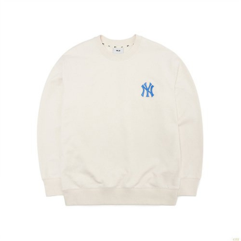 Sweats MLB Paisely New York Yankees Vetement Blanche | 8163LCDVG