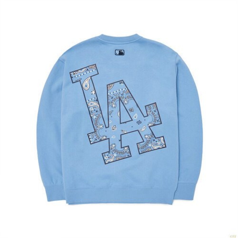 Sweats MLB Paisley Big Logo Overfit La Dodgers Vetement Bleu | 9413GNKOQ