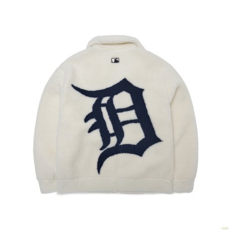 Vestes MLB Basic Mega Logo Stannecfleece Detroit Tigers Vetement Blanche | 8107DMBZT