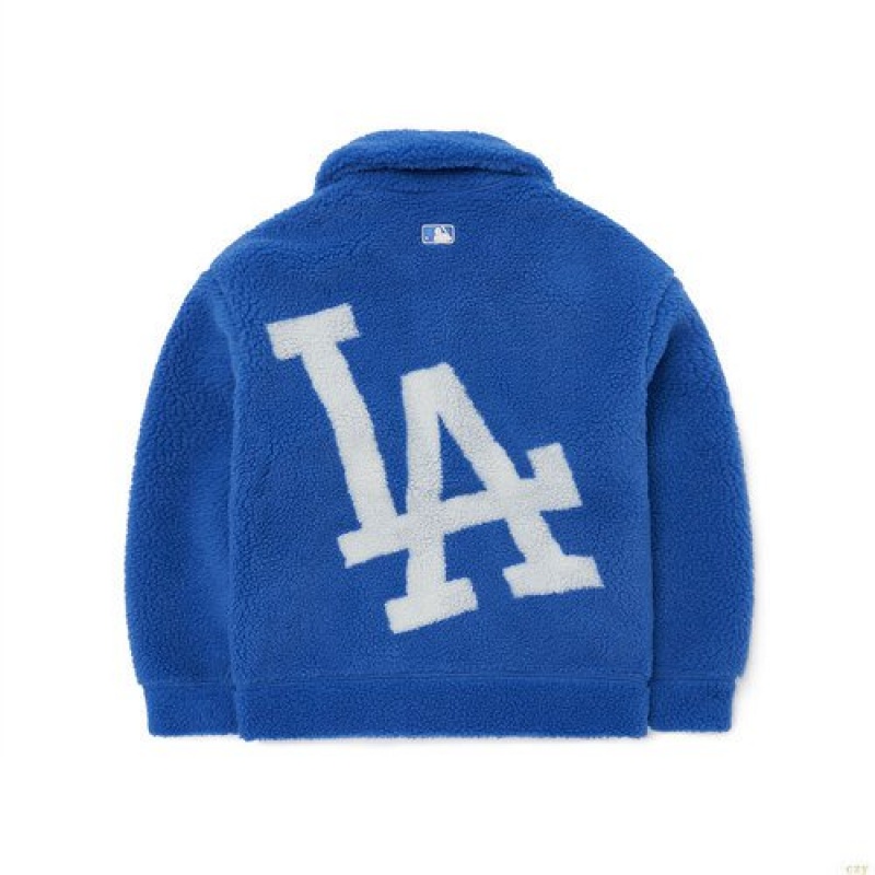 Vestes MLB Basic Mega Logo Stannecfleece La Dodgers Vetement Bleu | 7509AONZL