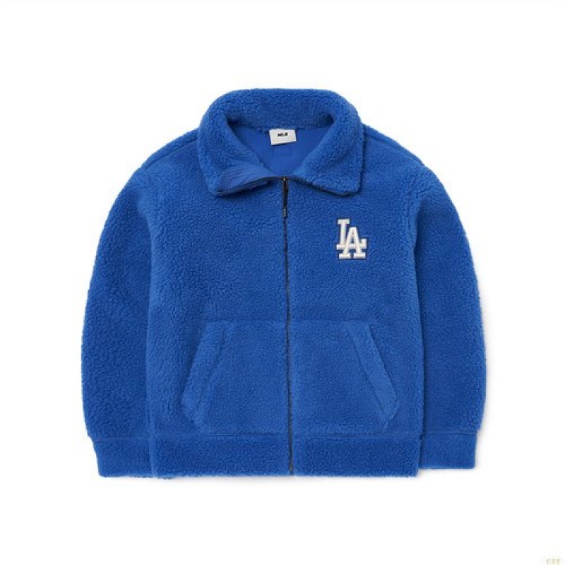 Vestes MLB Basic Mega Logo Stannecfleece La Dodgers Vetement Bleu | 7509AONZL