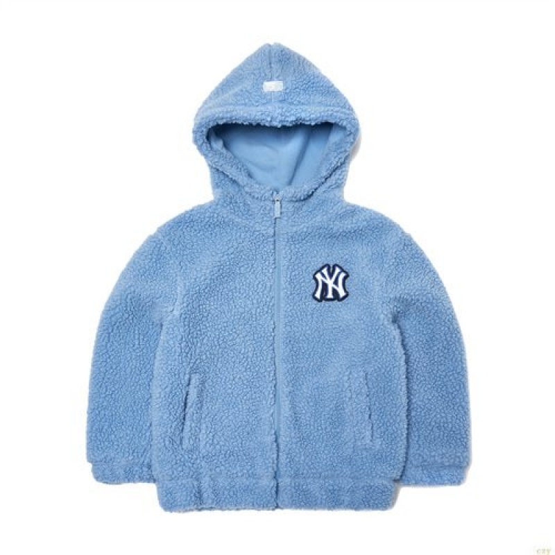 Vestes Polaires MLB Like Fleece New York Yankees Enfant Bleu | 1453IGCDH