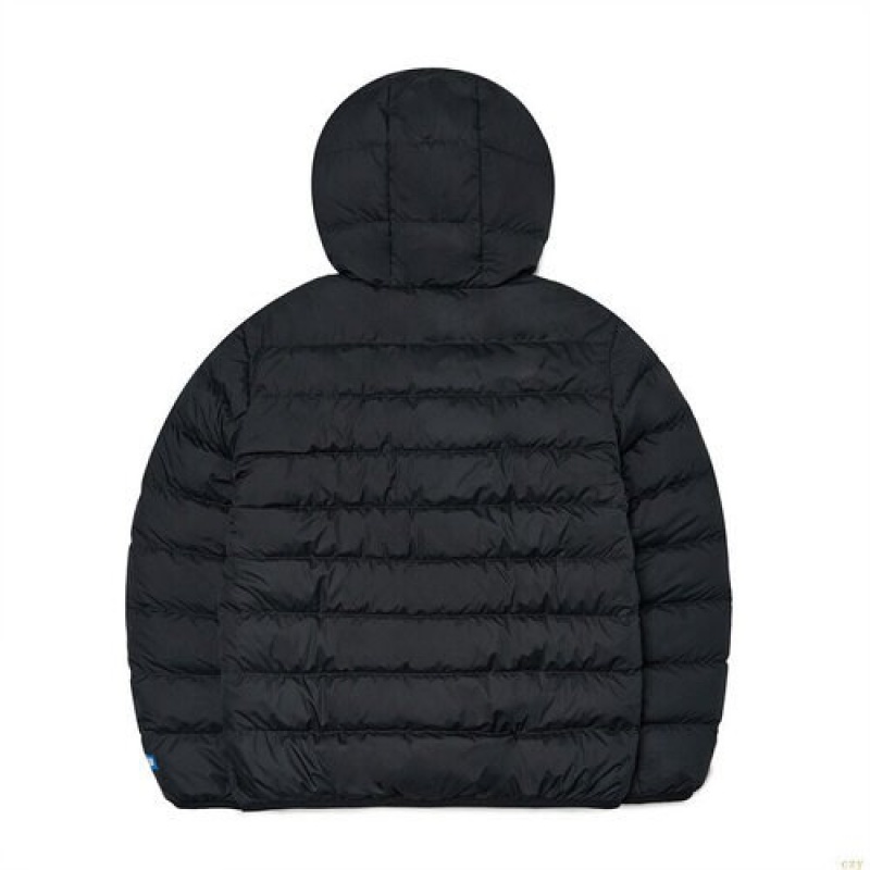 Winter Jackets MLB Athelesuire Miweight Hoodedown New York Yankees Vetement Noir | 1508AFNYZ