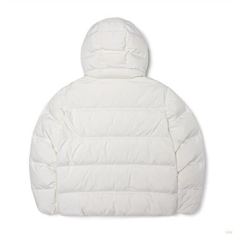 Winter Jackets MLB Basic Big Logo Down New York Yankees Vetement Blanche | 5679AJTZC