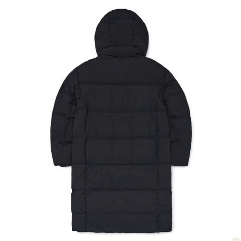 Winter Jackets MLB Basic Mediulogo Long Down New York Yankees Vetement Noir | 3974IRKYE